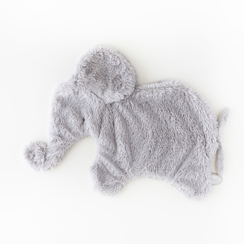  oscar the elephant baby comforter grey 